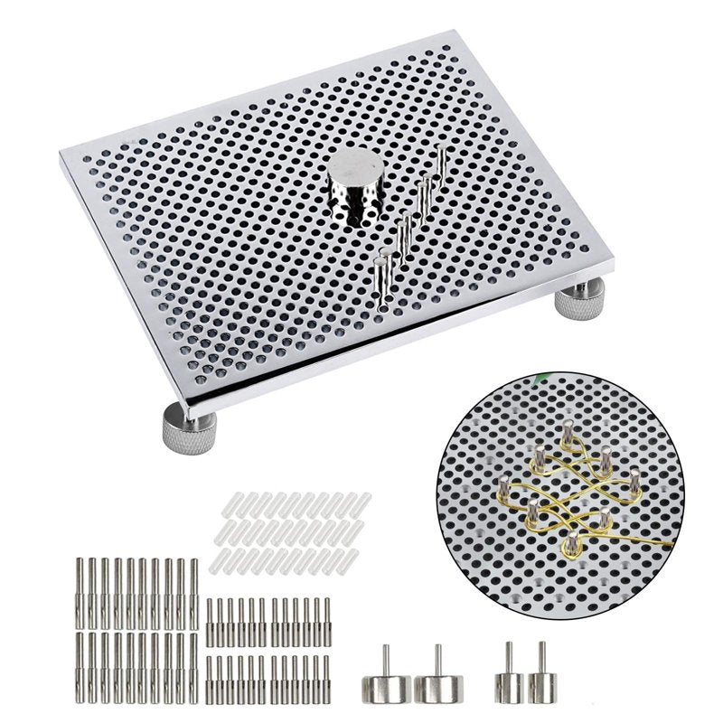 Wire Bending Jig for Jewelry Making - Portable Wire Wrapping & Craft Tool