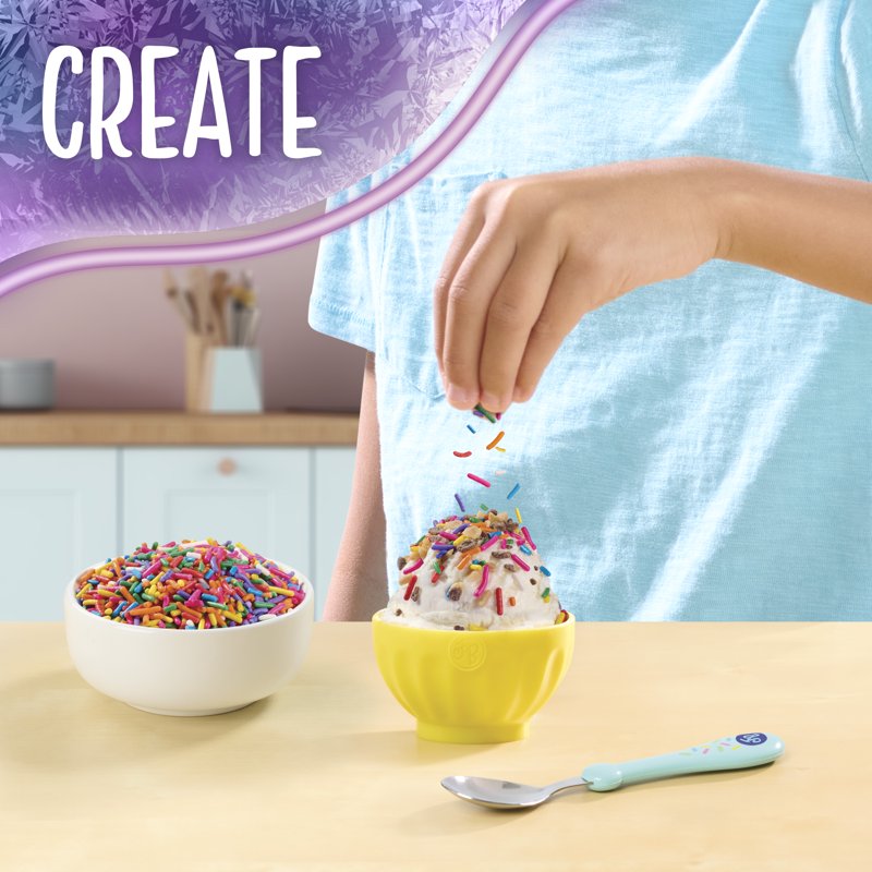 Ice Cream Maker Toy for Kids Ages 8+ | Freezy Bake Kitchen Playset