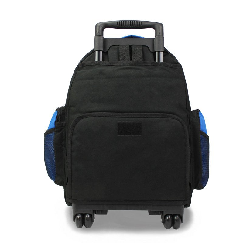 22-Inch Travel Rolling Backpack Airline Approved with Multiple Compartments