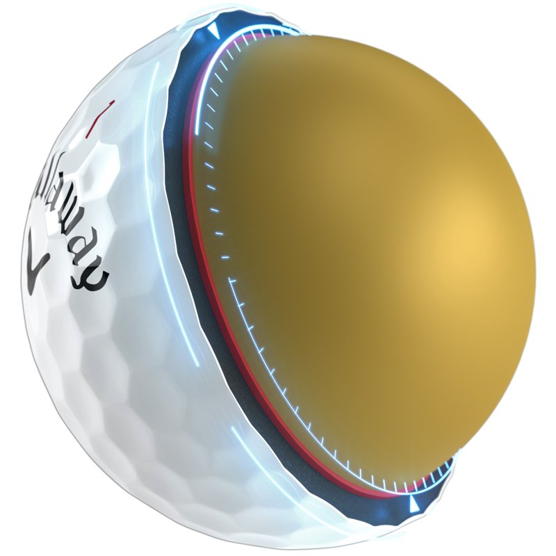 Callaway Chrome Tour 2024 Golf Balls, 12pk - White (Variation: 2024, White, Single)