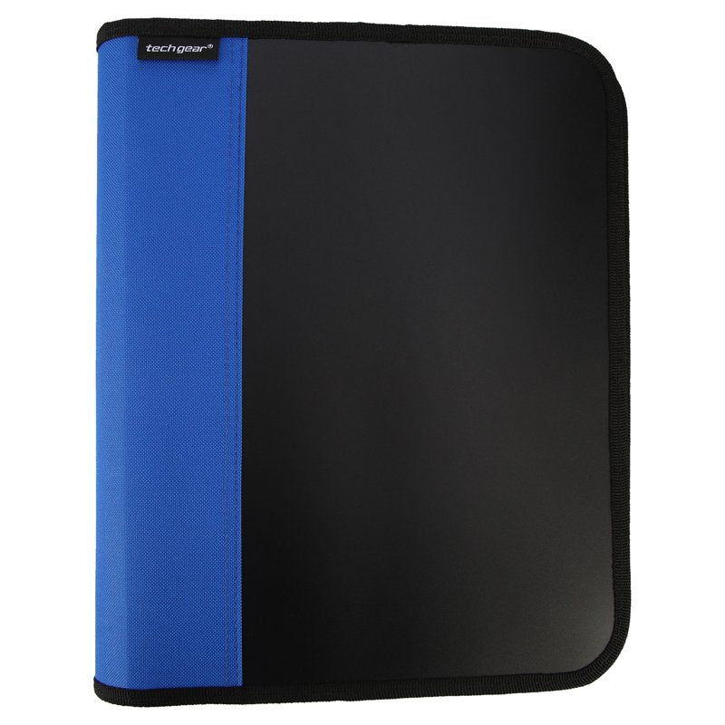 Zipper Binder with 1.5-Inch Rings - Flexible Poly Cover, Double Pockets