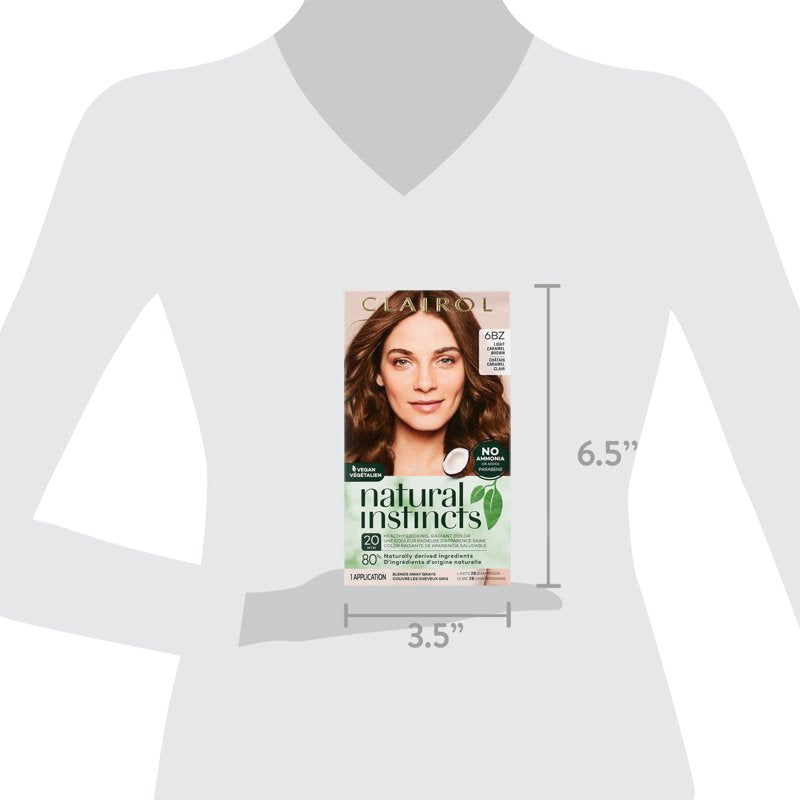 Natural Hair Color Kit - Multiple Shades, Gentle & Long-Lasting