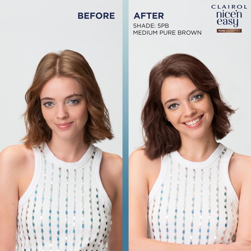 Permanent Hair Dye Kit - Multiple Shades for Brunettes & Blondes