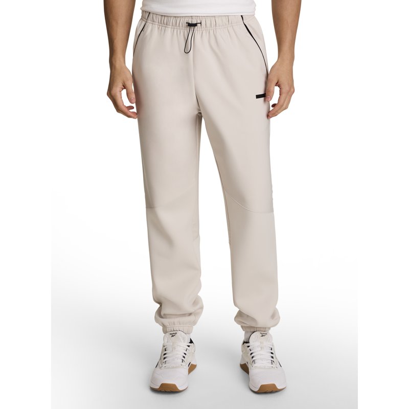 Reebok Men's and Big Men's Commuter Hybrid Jogger Pants - Athletic Fit, Breathable, Durable
