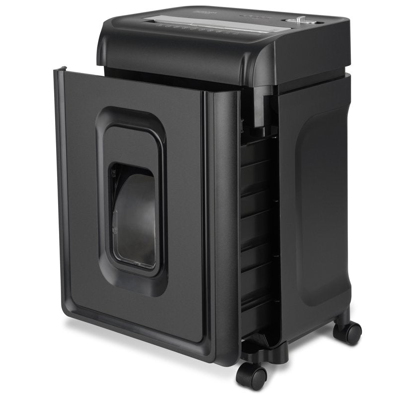 8-Sheet Micro-Cut Paper and Credit Card Shredder - Security Level P-5, 20 Min Runtime