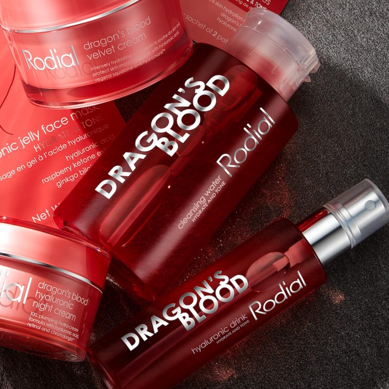 (2 Pack) Hydrating Cleansing Water for Face & Eyes - Rose & Dragon's Blood, 100ml