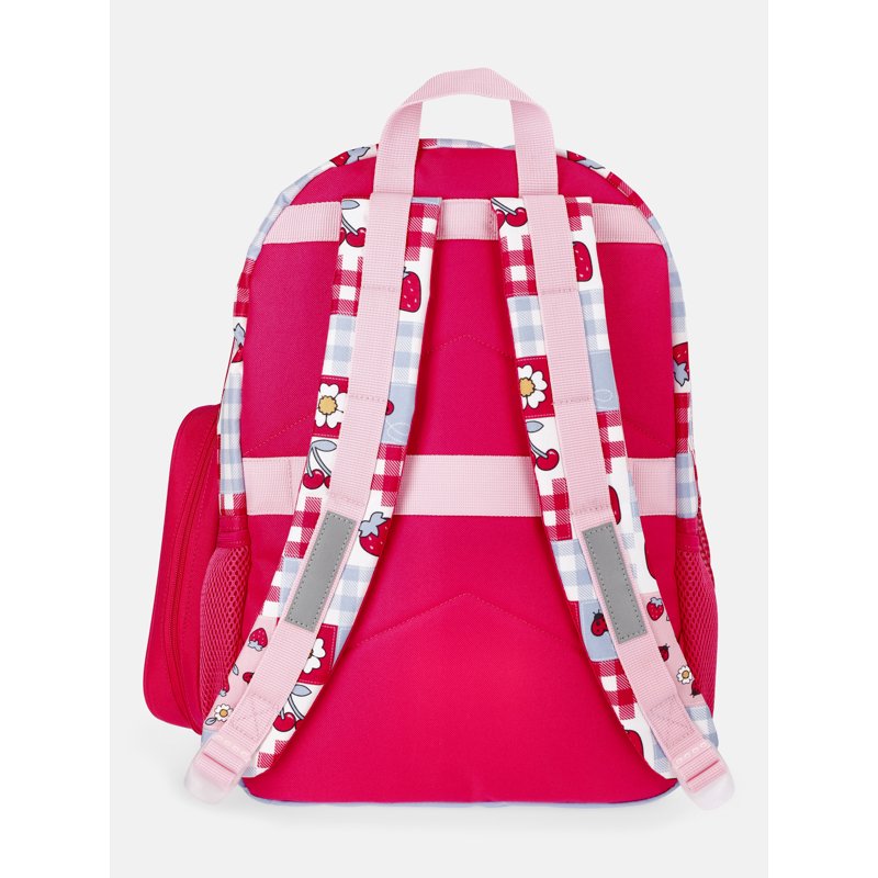Kids' Fruit Picnic Backpack Set with Lunch Tote & Pouch - 17 Inch School Bag
