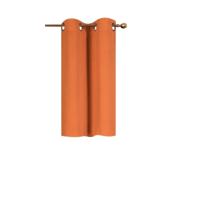 Blackout Thermal Grommet Window Curtain Panel 28x36 Inch for Privacy & Energy Efficiency