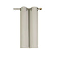 Thermal Blackout Grommet Window Curtain Panel - 28x36 Inches, Ivory