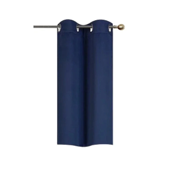 Thermal Blackout Window Curtain Panel 28x36 Grommet Top Energy Insulating