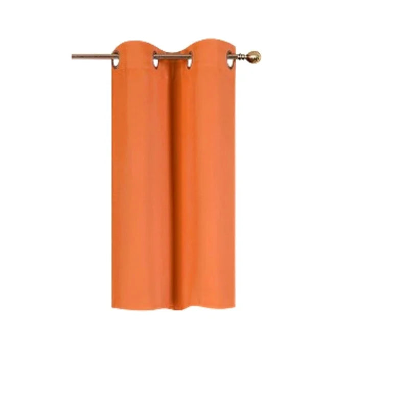 Thermal Blackout Window Curtain Panel 28x36 Grommet Top Privacy & Insulation