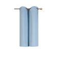 Thermal Blackout Window Curtain Panel Grommet Top 28x36 Inches - Multiple Colors