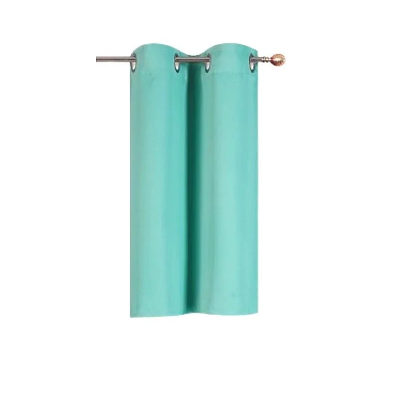 Thermal Blackout Window Curtain Panel Grommet Top 28x36 Inch - Energy Efficient Privacy