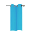 Thermal Blackout Grommet Window Curtain Panel 28x36 - Energy Efficient Privacy