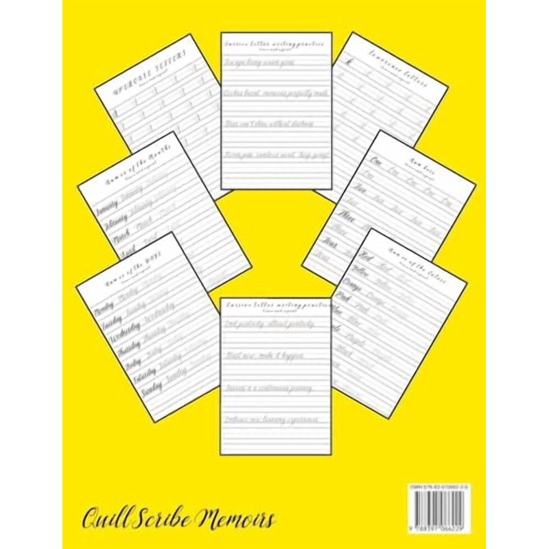Calligraphy Book for Beginners - Hand Lettering & Creative Writing Guide