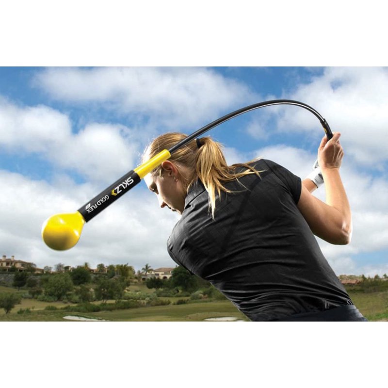 SKLZ Gold Flex 40" Golf Swing Trainer – Tempo & Strength Training