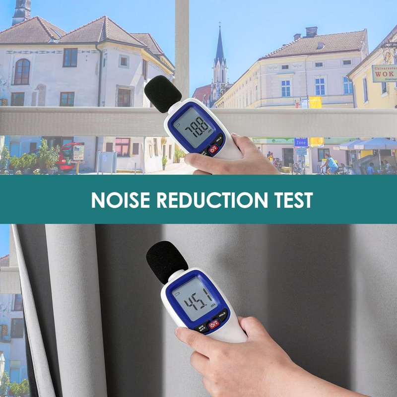 Room Darkening Insulated Curtains with Noise Reduction Grommet Panels for Bedroom