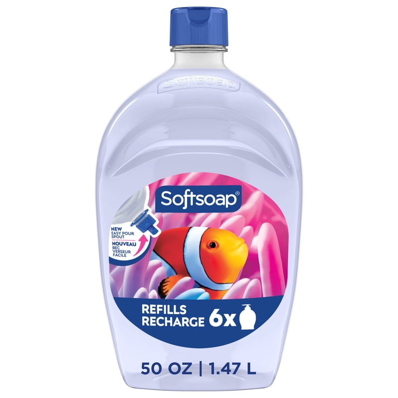 3 Pack Liquid Hand Soap Refill with Easy Pour Spout - 150 fl oz