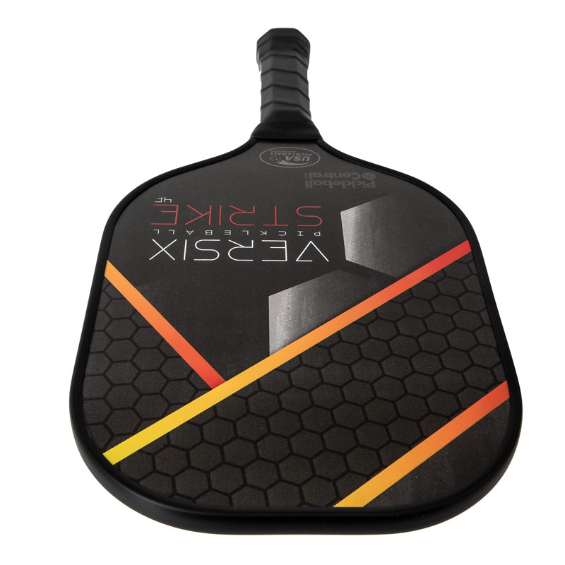VERSIX Strike 4F Lightweight Pickleball Paddle - 7.1-7.5 oz, Orange, Universal Grip