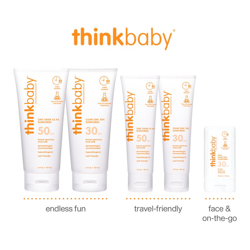 Mineral Sunscreen SPF 50 for Kids - Water-Resistant 6 oz