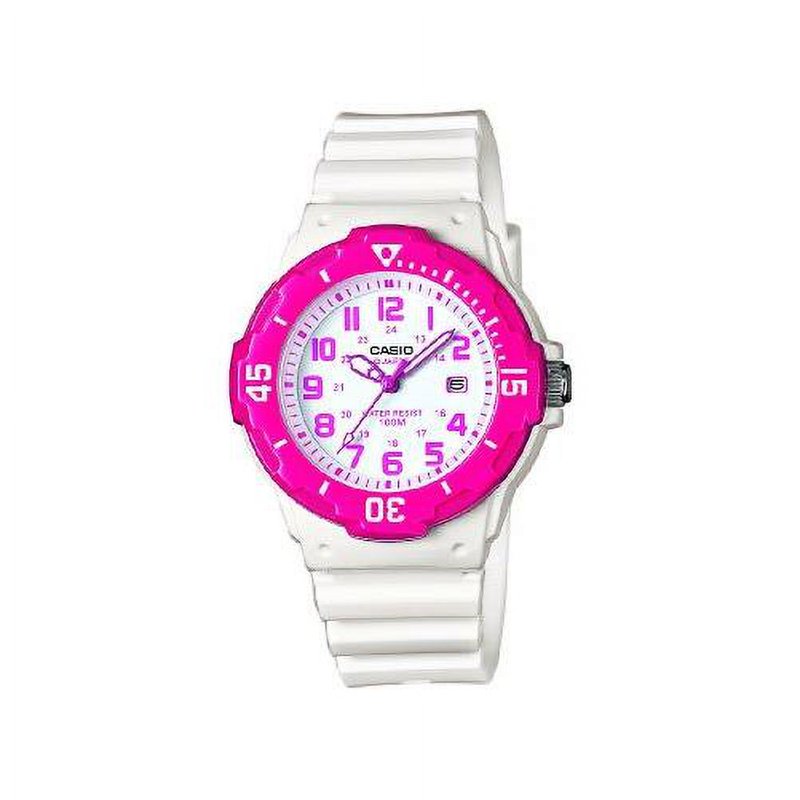 Casio Women's Dive Style Watch with Water Resistance and Resin Band