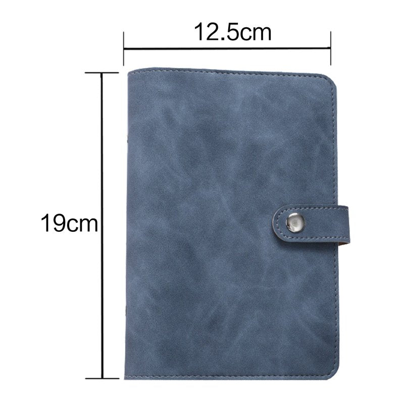 6-Ring Notebook Organizer Binder - PU Leather Personal Organizer for Women