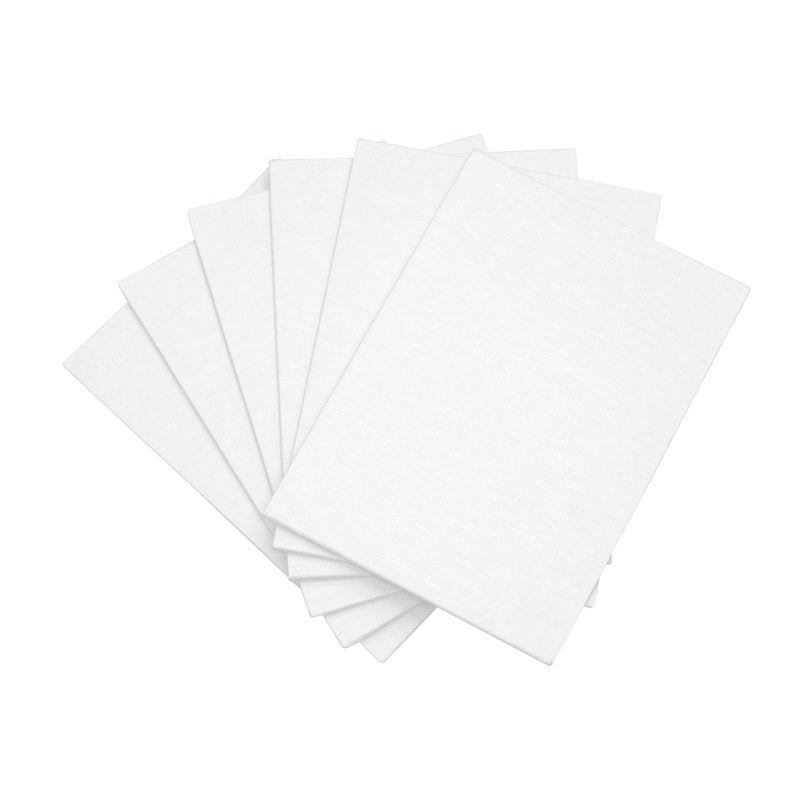 Studio Canvas Panel 5x7 Inch Pack of 6 - Acid-Free Cotton for Painting & Art