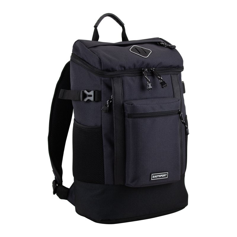 Unisex 18.5-Inch Laptop Backpack with Multiple Storage Pockets - Black/Nine Iron