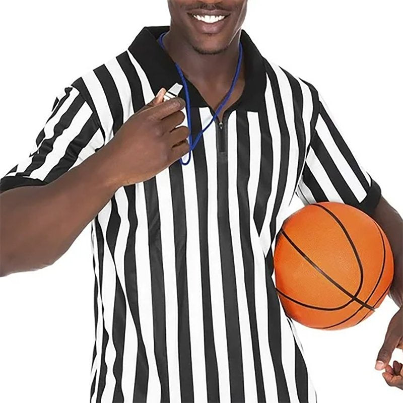 Men's Summer Referee T-Shirt - Short Sleeve Football Official Shirt