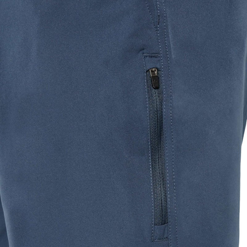 Men's Lightweight Tech Shorts - 4-Way Stretch, Zipper Pockets, Comfortable Fit