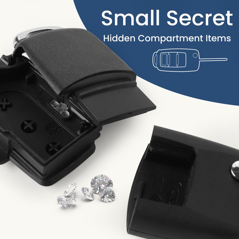 Fake Car Key Safe Hidden Discreet Storage for Jewelry Valuables - Pack Options