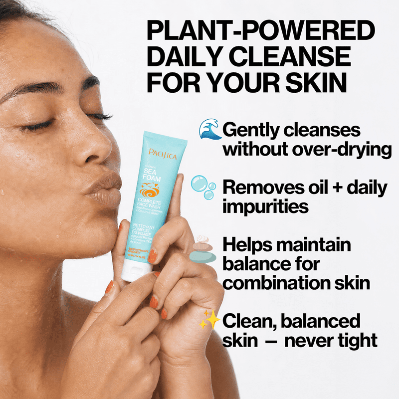 Gentle Foam Face Wash for All Skin Types - Hydrating & Refreshing
