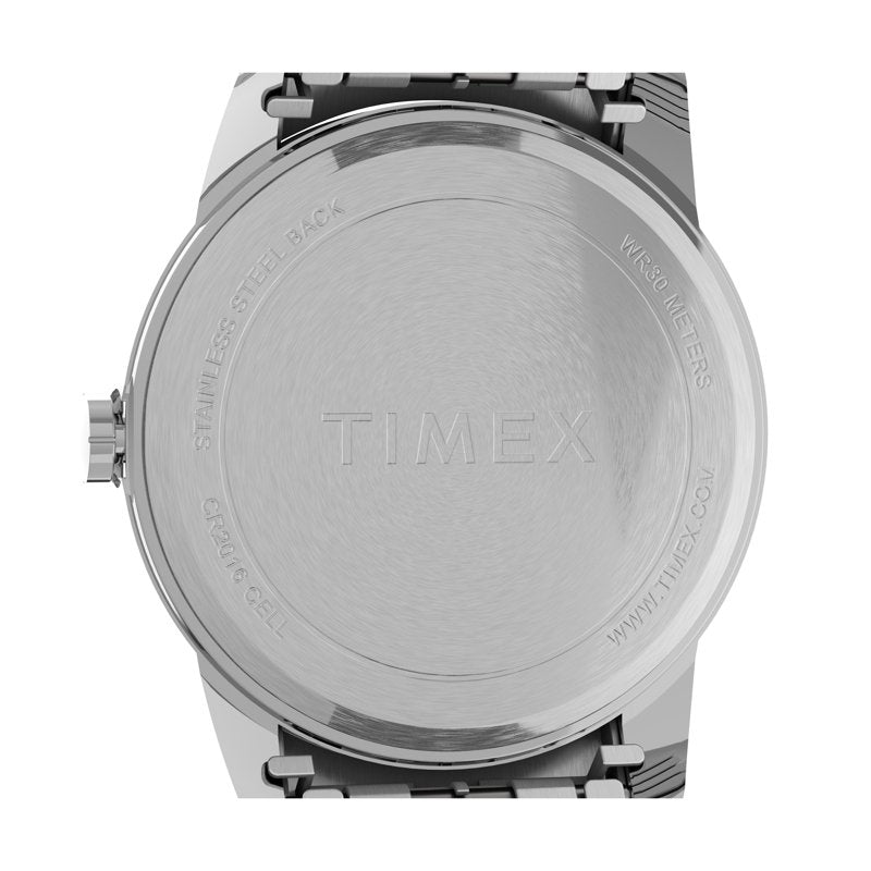 Timex Men's Easy Reader Watch with Indiglo Light and Stainless Steel Band