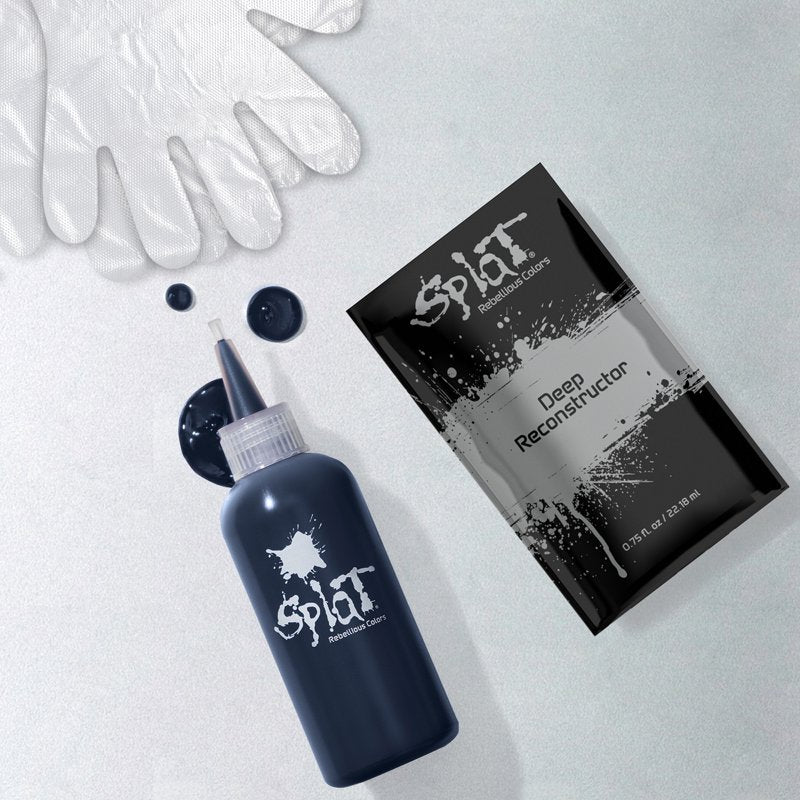 Semi-Permanent Hair Dye Kit with Conditioner - Multiple Colors