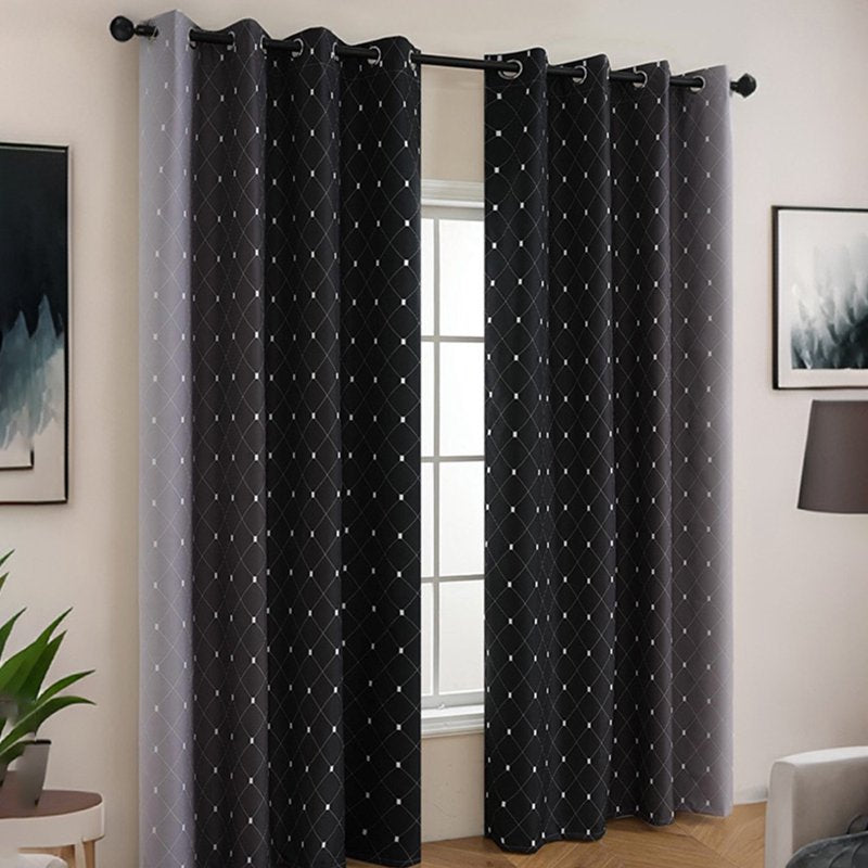Blackout Curtains Set of 2 Thermal Insulated Noise Reducing Drapes for Bedroom & Living Room