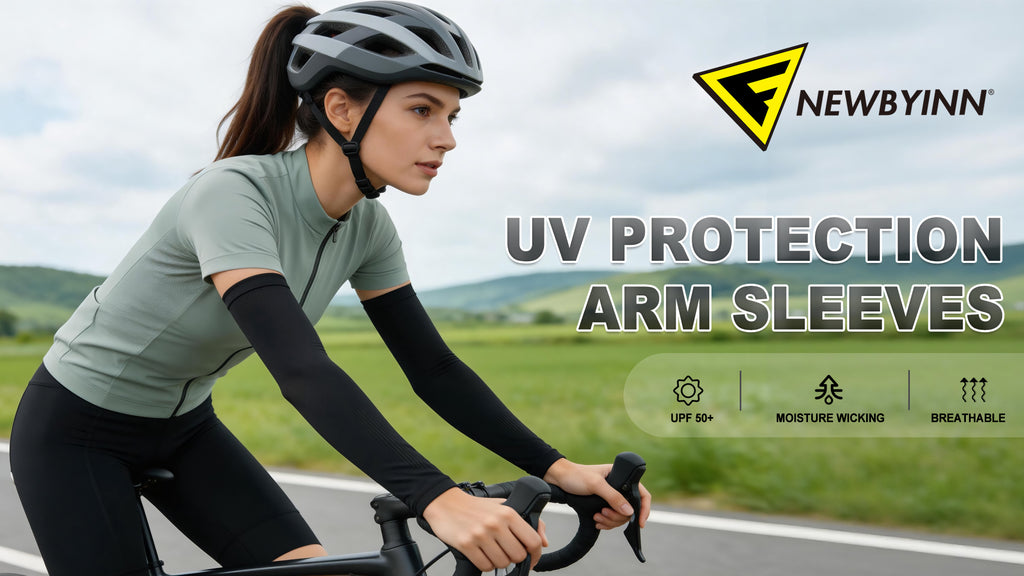 UV Sun Protection Arm Sleeves for Men Women Youth - Compression & Tattoo Cover Up - 2 Pairs
