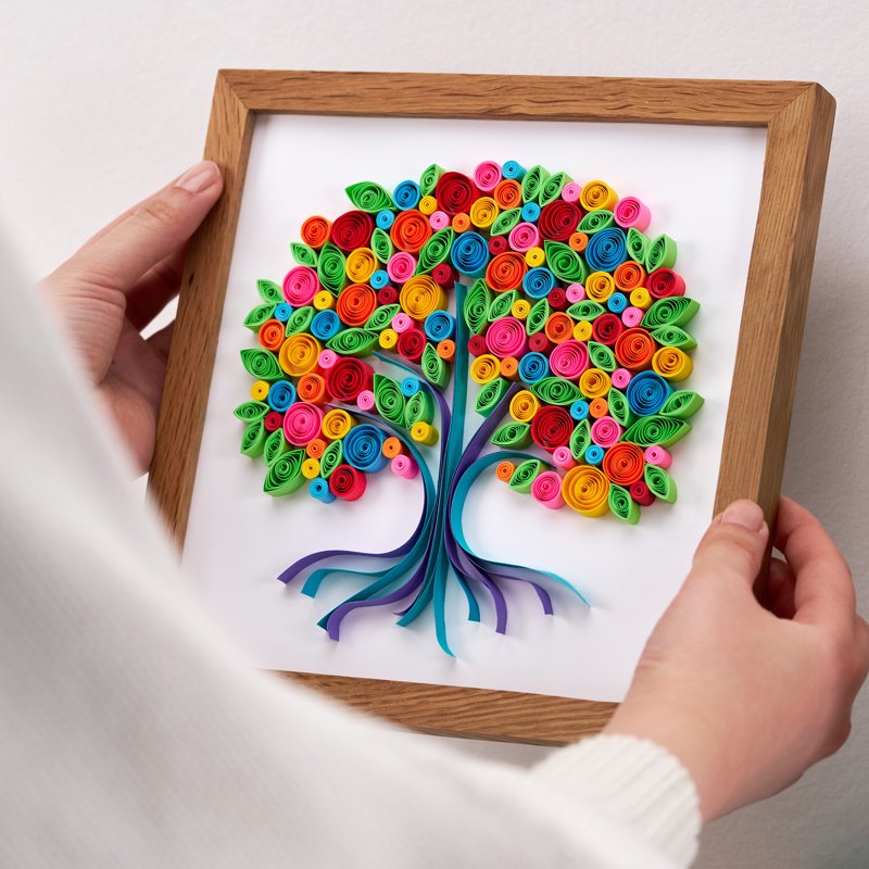 Bright Blooms Assortment Crafting Paper Pack - 8.5 x 11 Inches, 80 Sheets