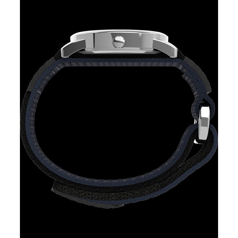 Timex Men's Dress Fast Wrap Strap Watch with Blue Dial and Water Resistance