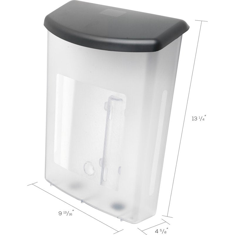 Outdoor Literature Box Weatherproof Clear Document Box for Poles and Posts