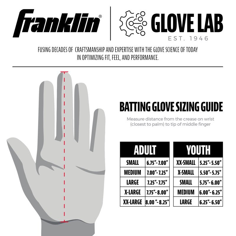 Adult Baseball Batting Gloves - MLB Official CFX Pro with Cabretta Leather
