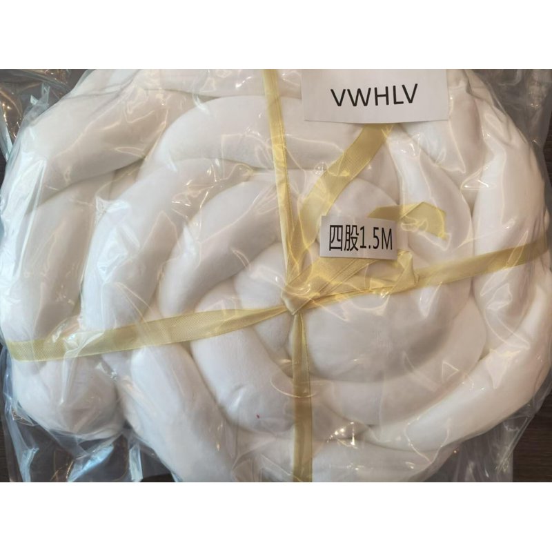Chunky Knitting Wool Yarn for DIY Rugs Cushions & Home Decor - White 1.5m