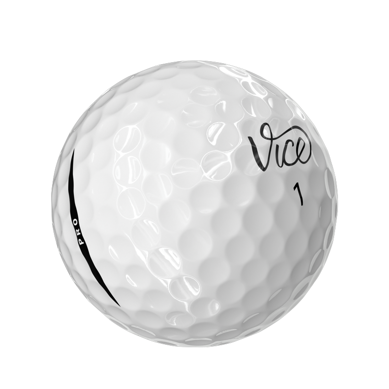 Vice Pro Golf Balls 2025 White 12 Pack - 12pk, Variation: White, Single
