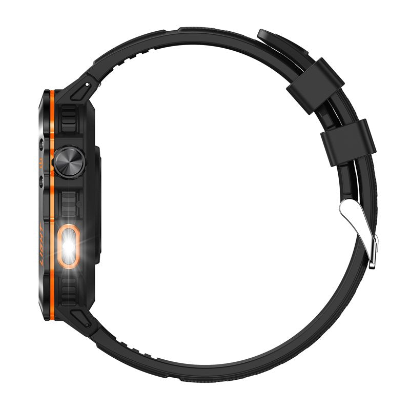 Bluetooth Smartwatch with Heart Rate Blood Pressure Oxygen Sleep Tracking 2-Inch Screen
