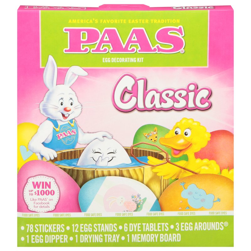 Egg Decorating Kit for Kids - Classic Easter Craft Set
