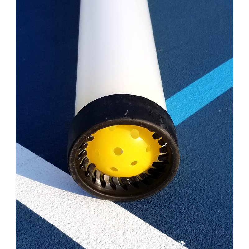 Tourna Pickleball Tube Pickup Tool — Holds 17 Balls, Easy Pickup