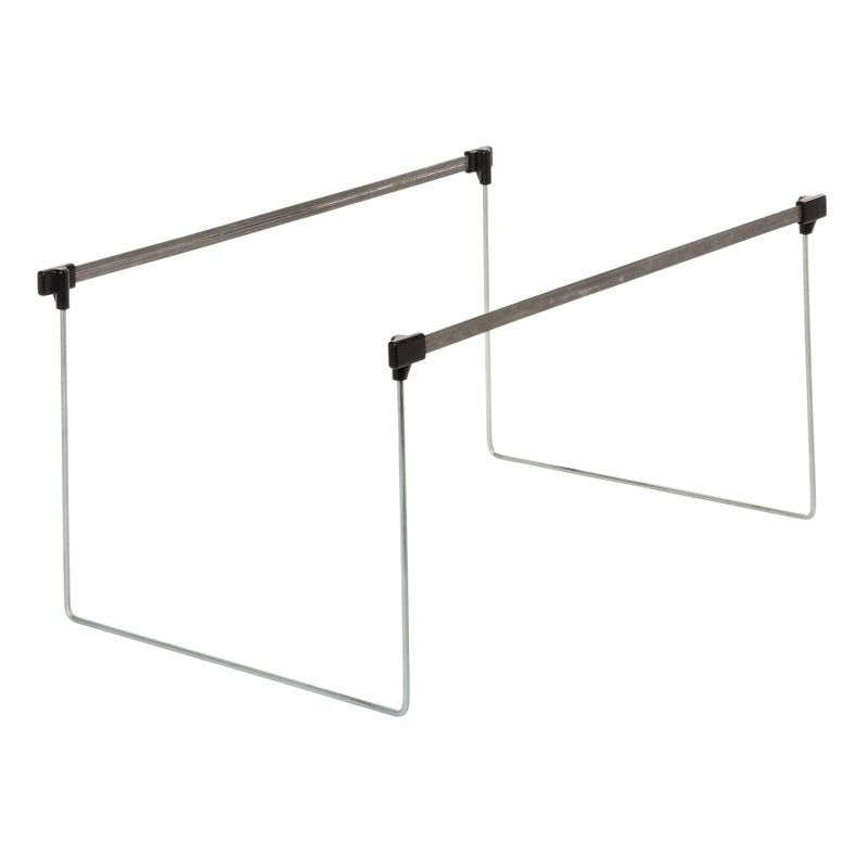 Letter Size Drawer File Frame 2 Pack - Metal Hanging Folder Organizer