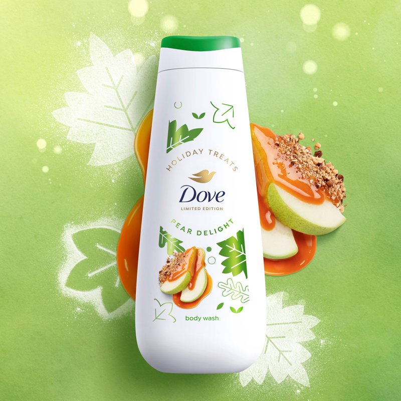 Dove Pear Harvest Limited Edition Body Wash for Deep Nourishment 20 Fl oz