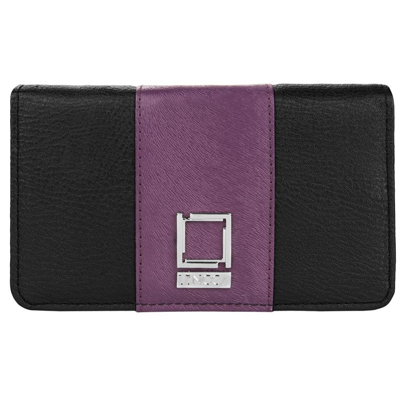 Women's Travel Wallet Clutch Fits Large Smartphones Card Holder Purse