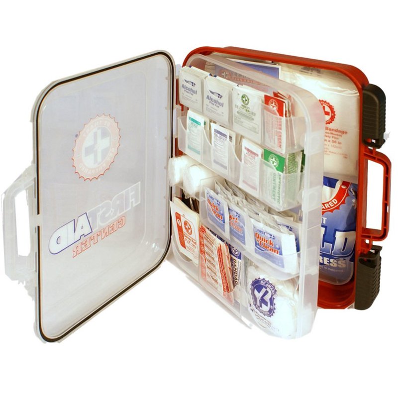 First Aid Kit with Hard Case 326 Pieces for Emergency & Home Use