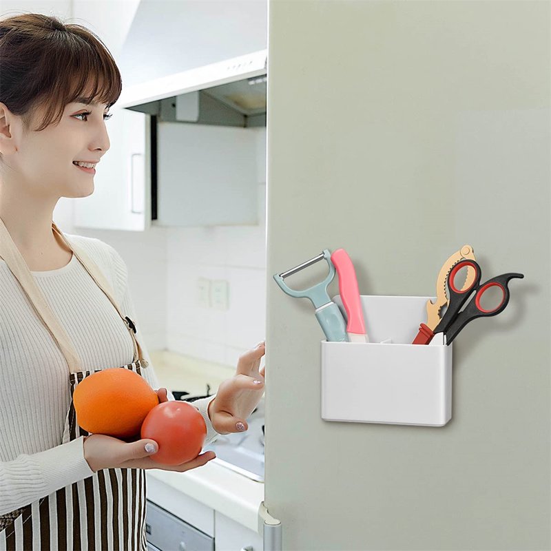 Magnetic Dry Erase Marker Holder with Adjustable Dividers for Whiteboards, Office & Home Storage